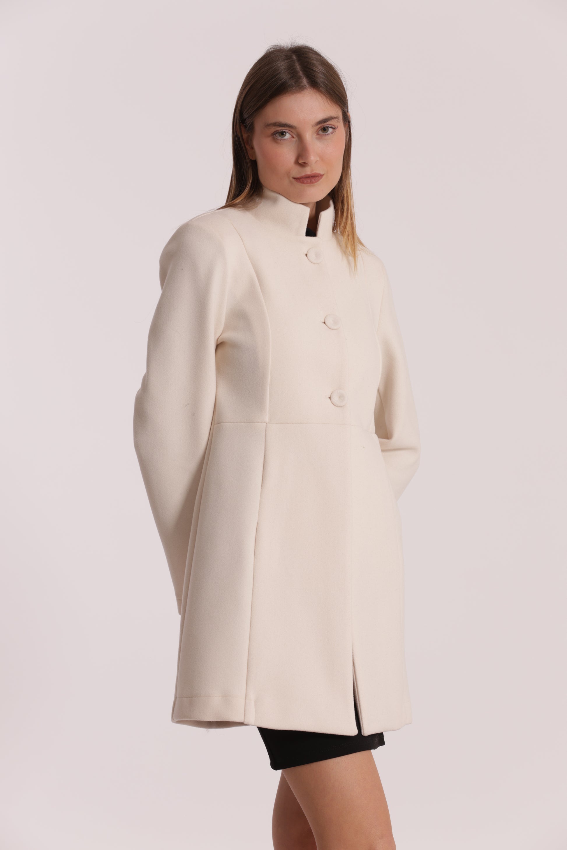 CAPPOTTO BARONETTO SFODERATO COLLO ALLA COREANA
