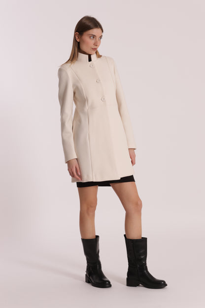 CAPPOTTO BARONETTO SFODERATO COLLO ALLA COREANA