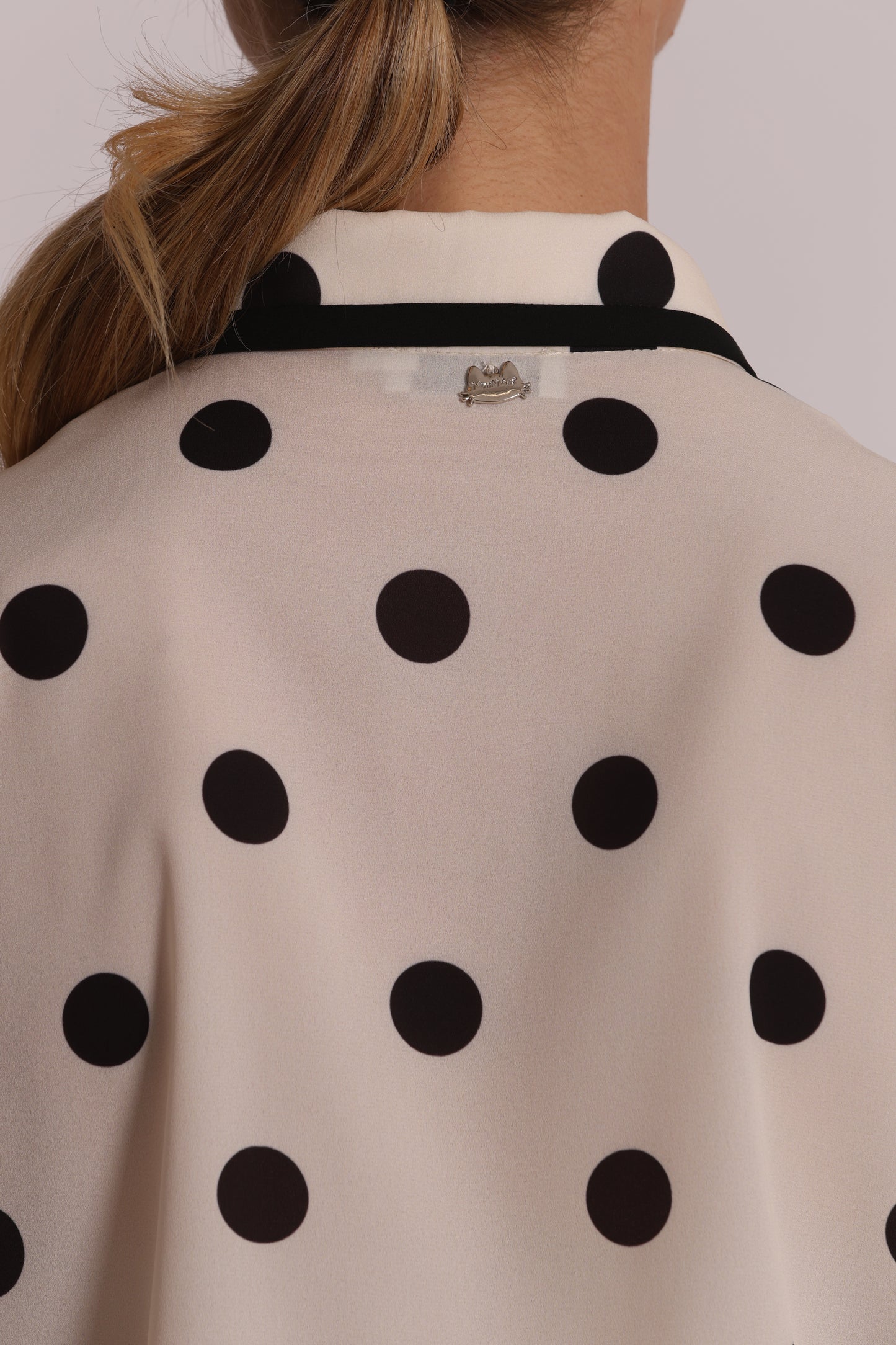 CAMICIA A MANICHE CORTE FANTASIA POIS