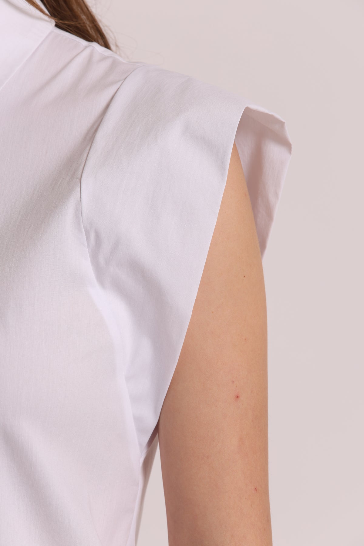 CAMICIA IN COTONE CON MANICA ALETTA