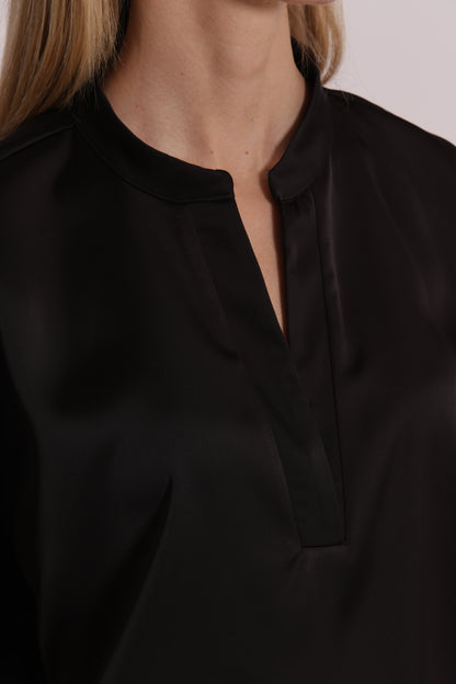 BLUSA MEZZE MANICHE A TULIPANO