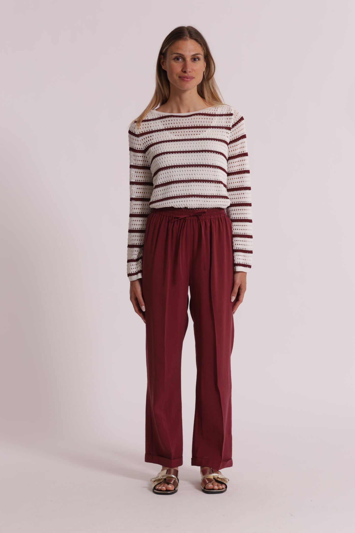 PANTALONE JOGGER IN MODAL CUPRO