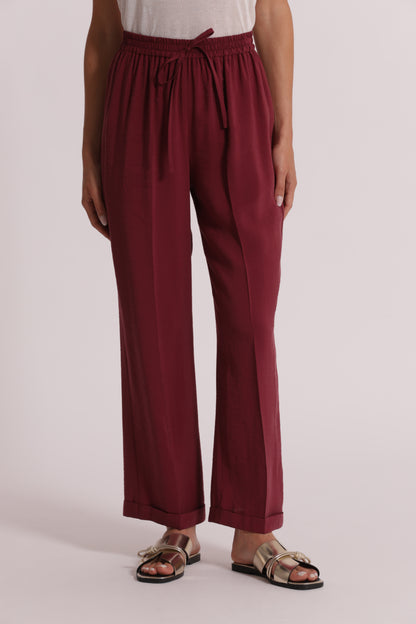 PANTALONE JOGGER IN MODAL CUPRO