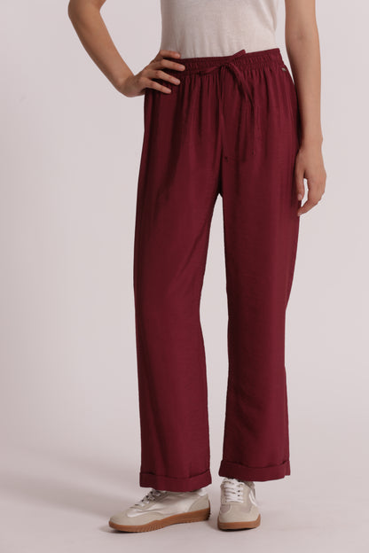 PANTALONE JOGGER IN MODAL CUPRO