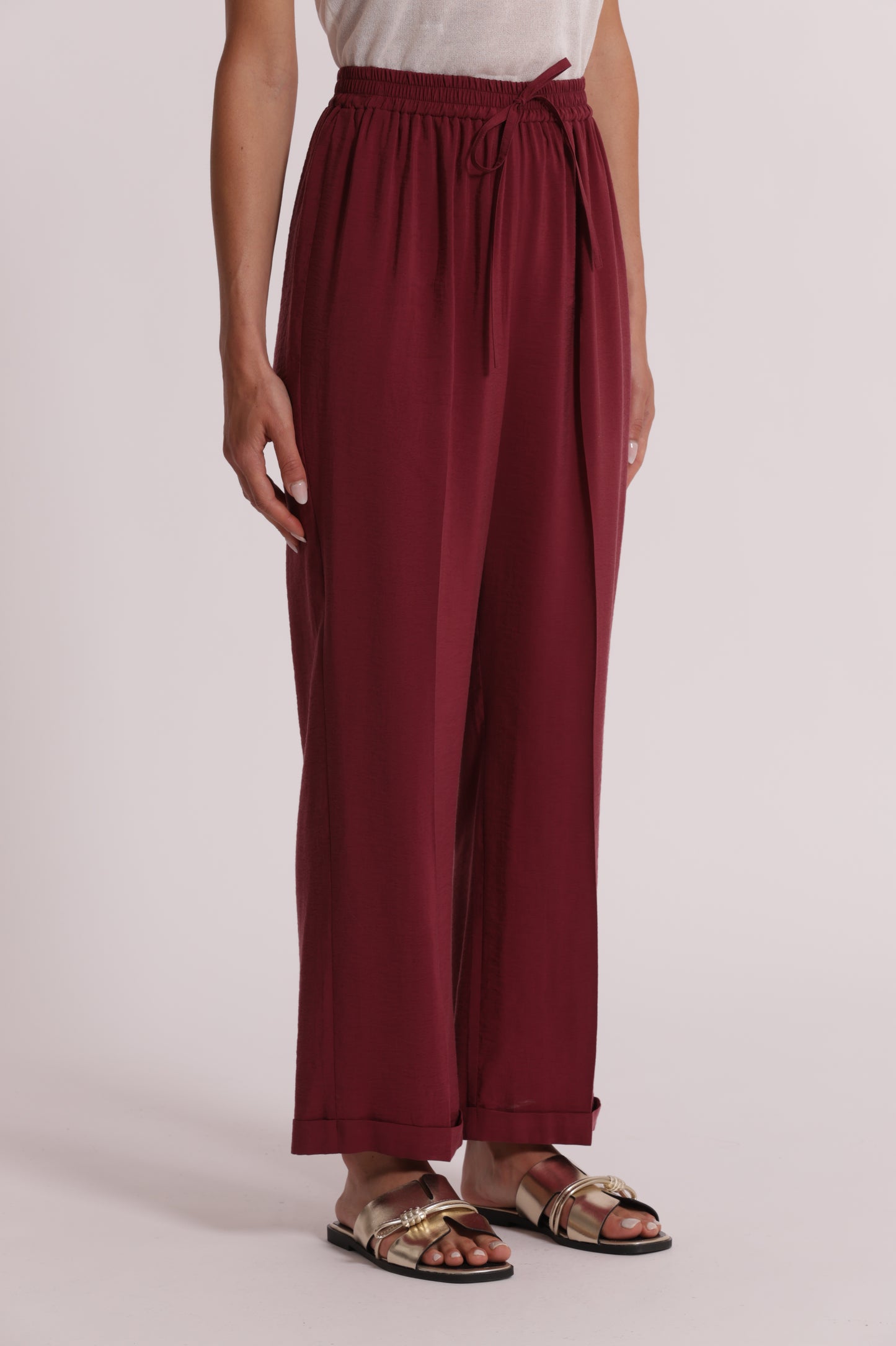 PANTALONE JOGGER IN MODAL CUPRO
