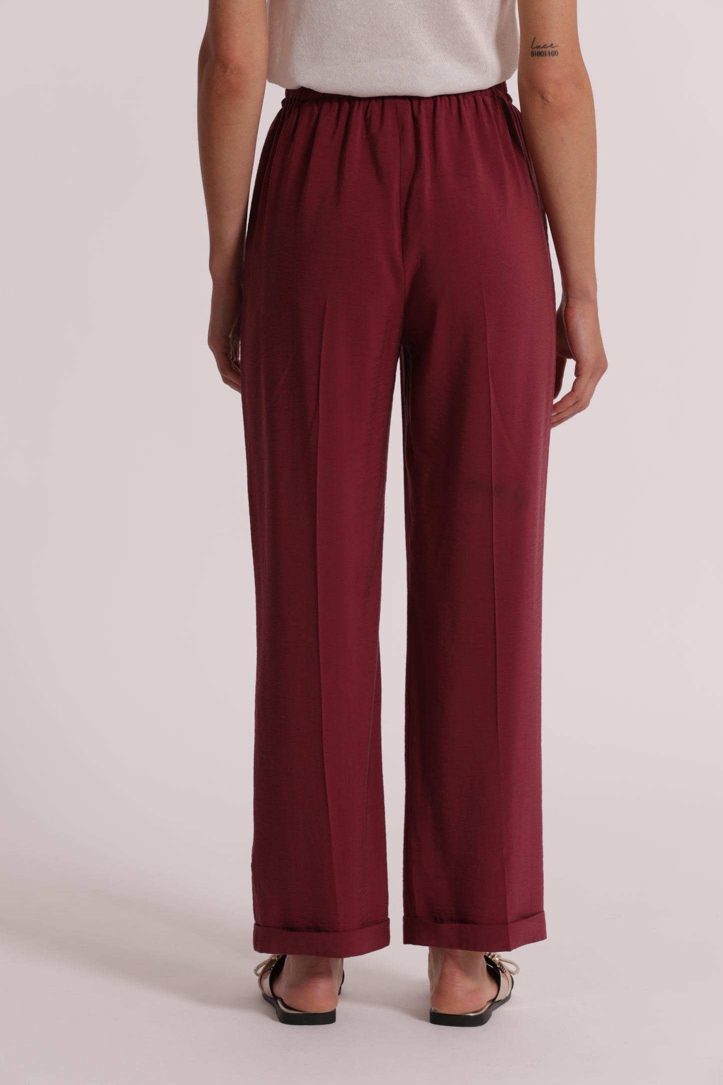 PANTALONE JOGGER IN MODAL CUPRO