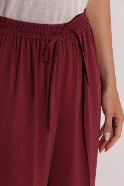 PANTALONE JOGGER IN MODAL CUPRO
