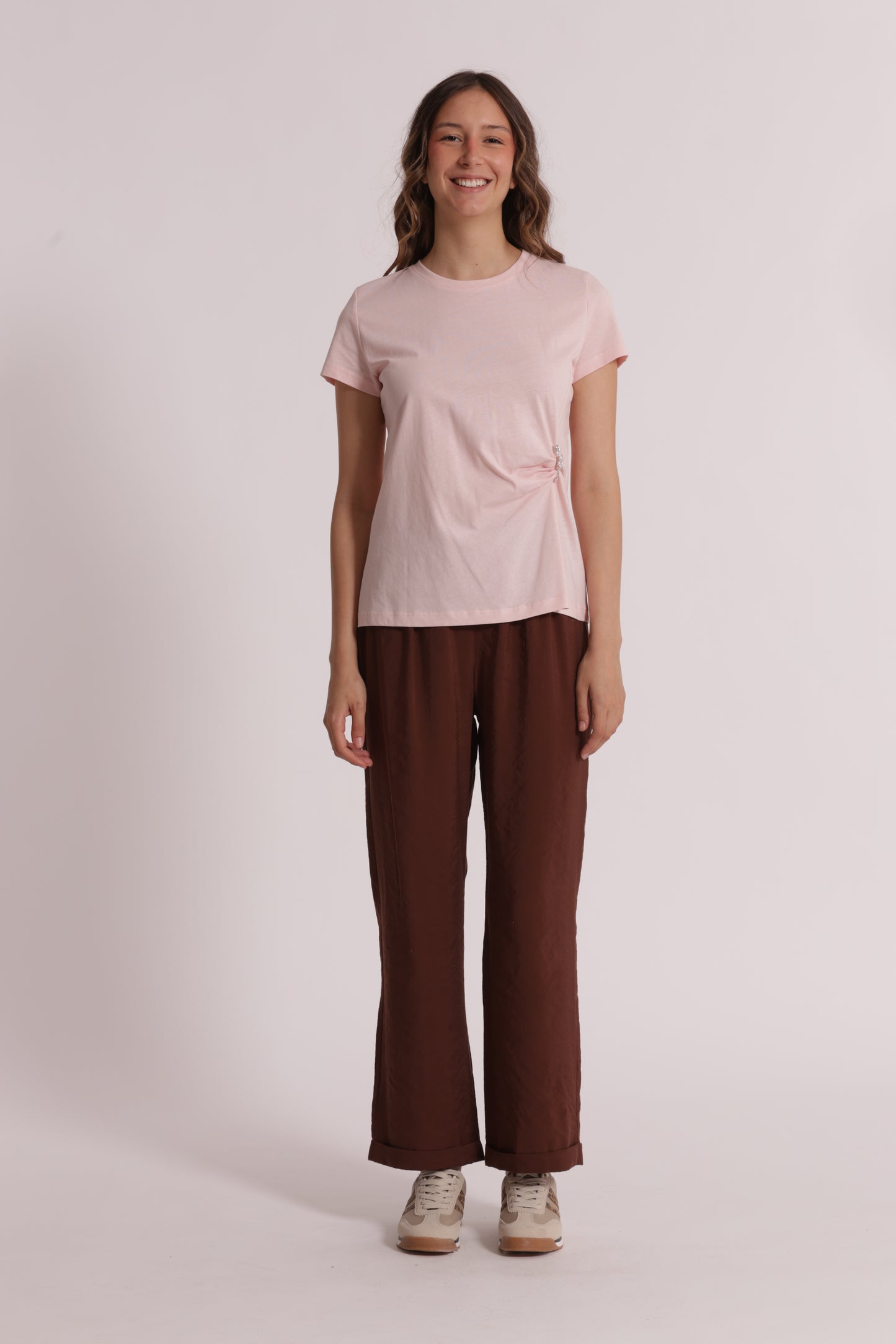 PANTALONE JOGGER IN MODAL CUPRO