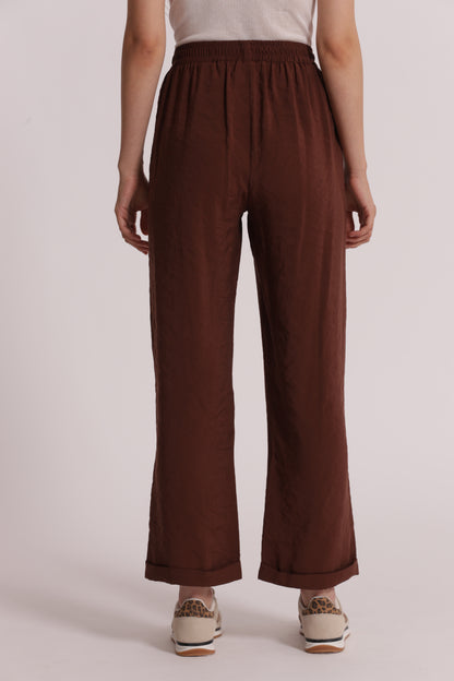 PANTALONE JOGGER IN MODAL CUPRO