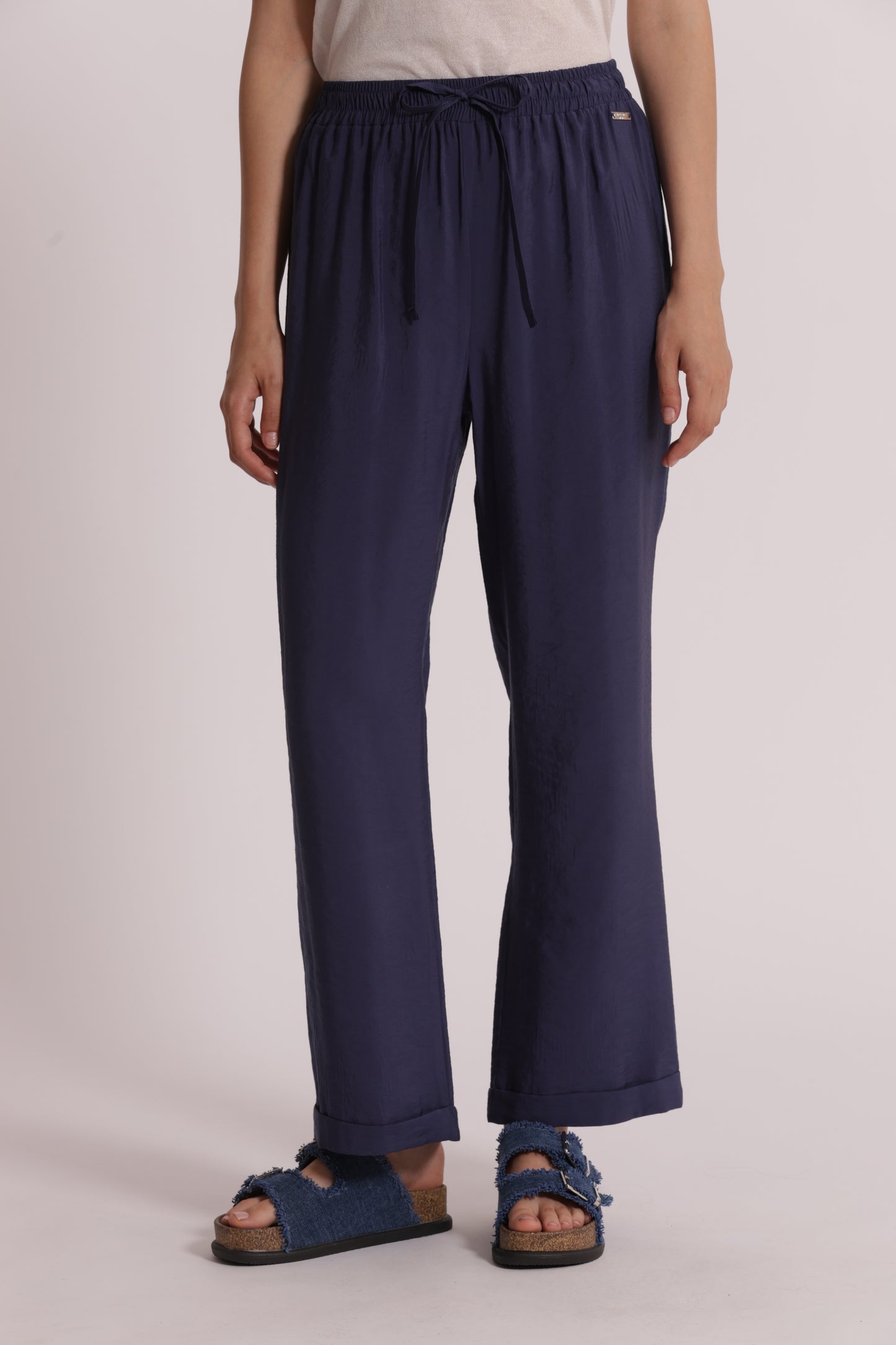 PANTALONE JOGGER IN MODAL CUPRO