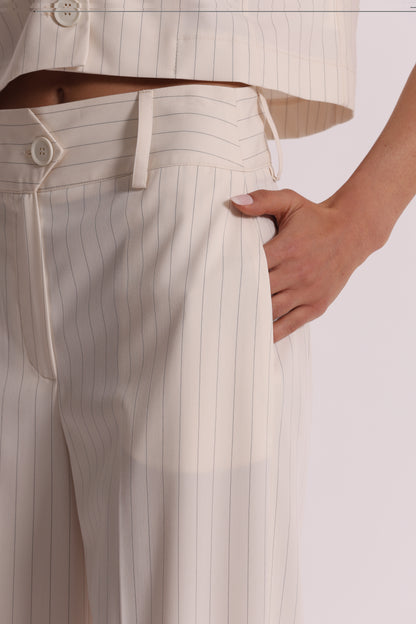 PANTALONE PALAZZO GESSATO