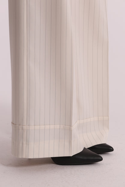 PANTALONE PALAZZO GESSATO