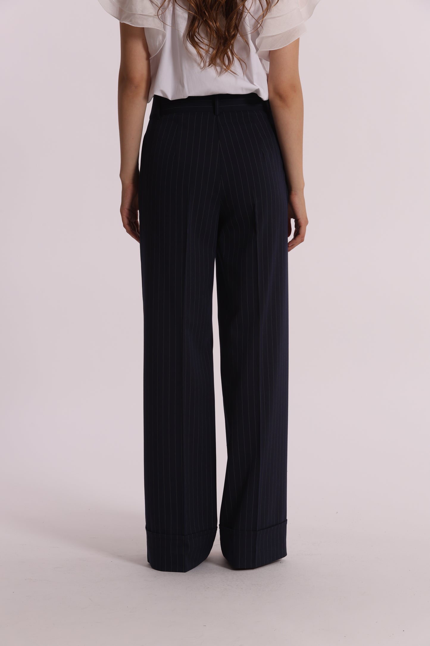 PANTALONE PALAZZO GESSATO