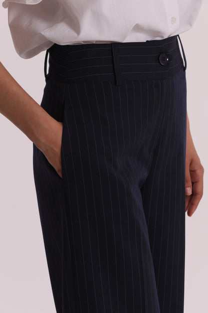 PANTALONE PALAZZO GESSATO