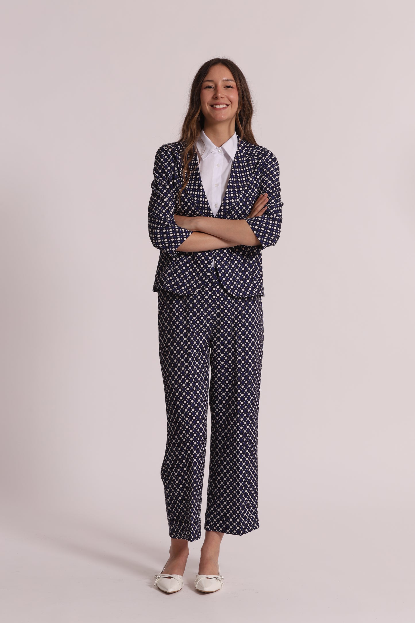 PANTALONE CON FANTASIA GEOMETRICA