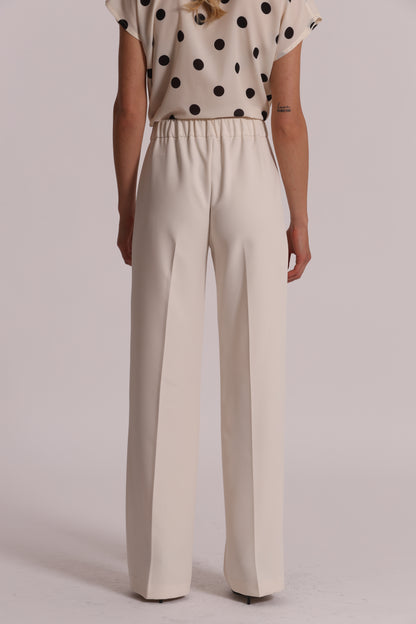 PANTALONE CON BORDI A CONTRASTO