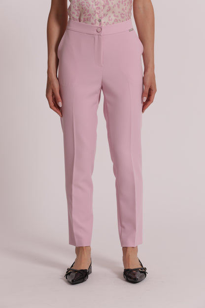 PANTALONI SIGARETTA CON ELASTICO DIETRO