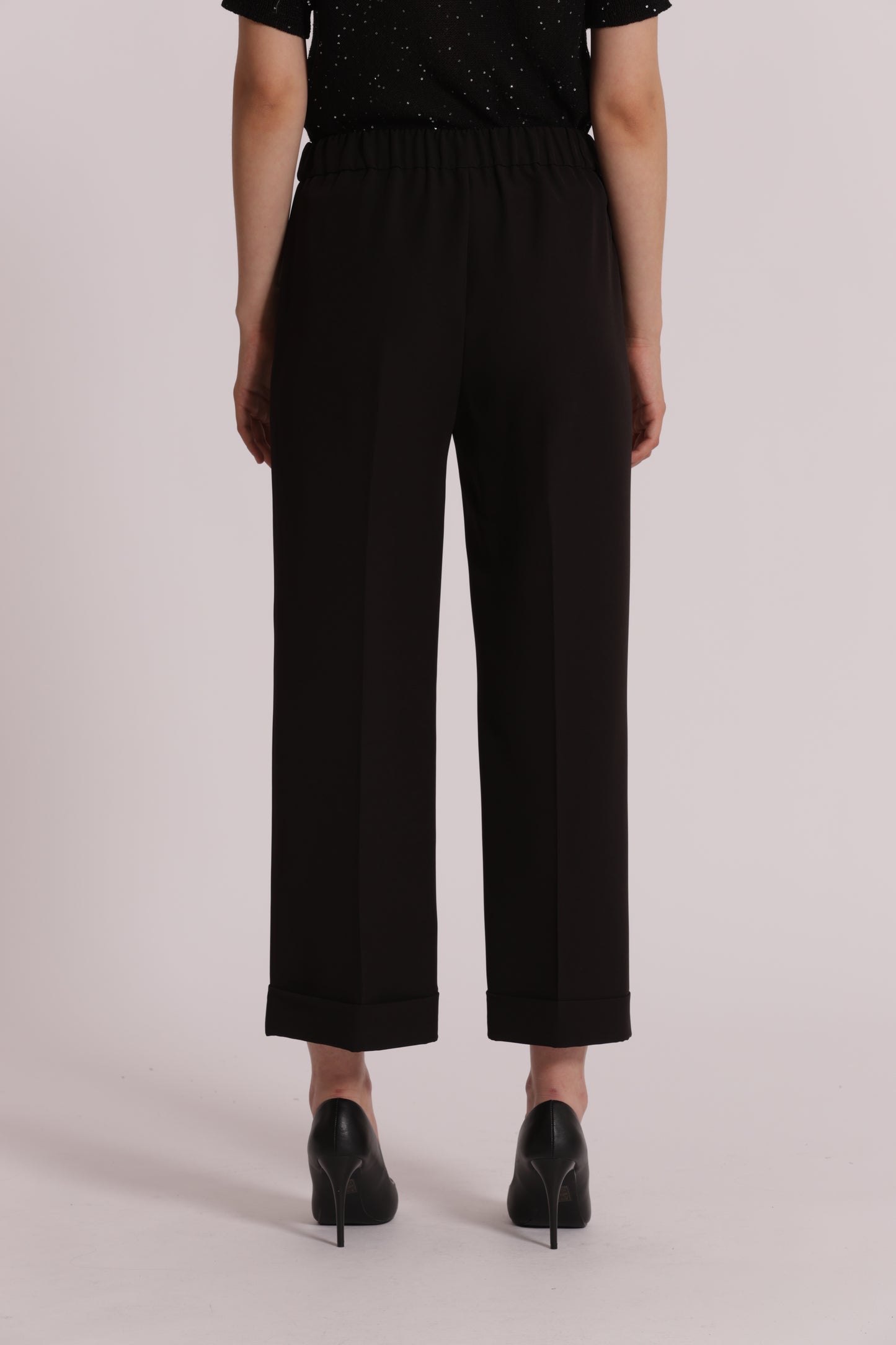 PANTALONI CON RISVOLTO