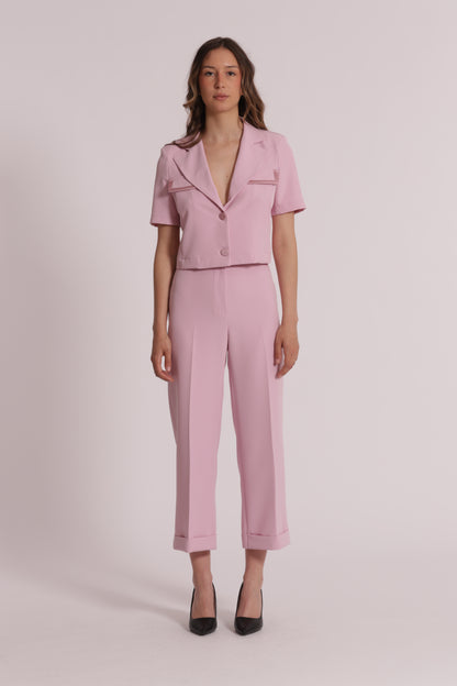 PANTALONI CON RISVOLTO