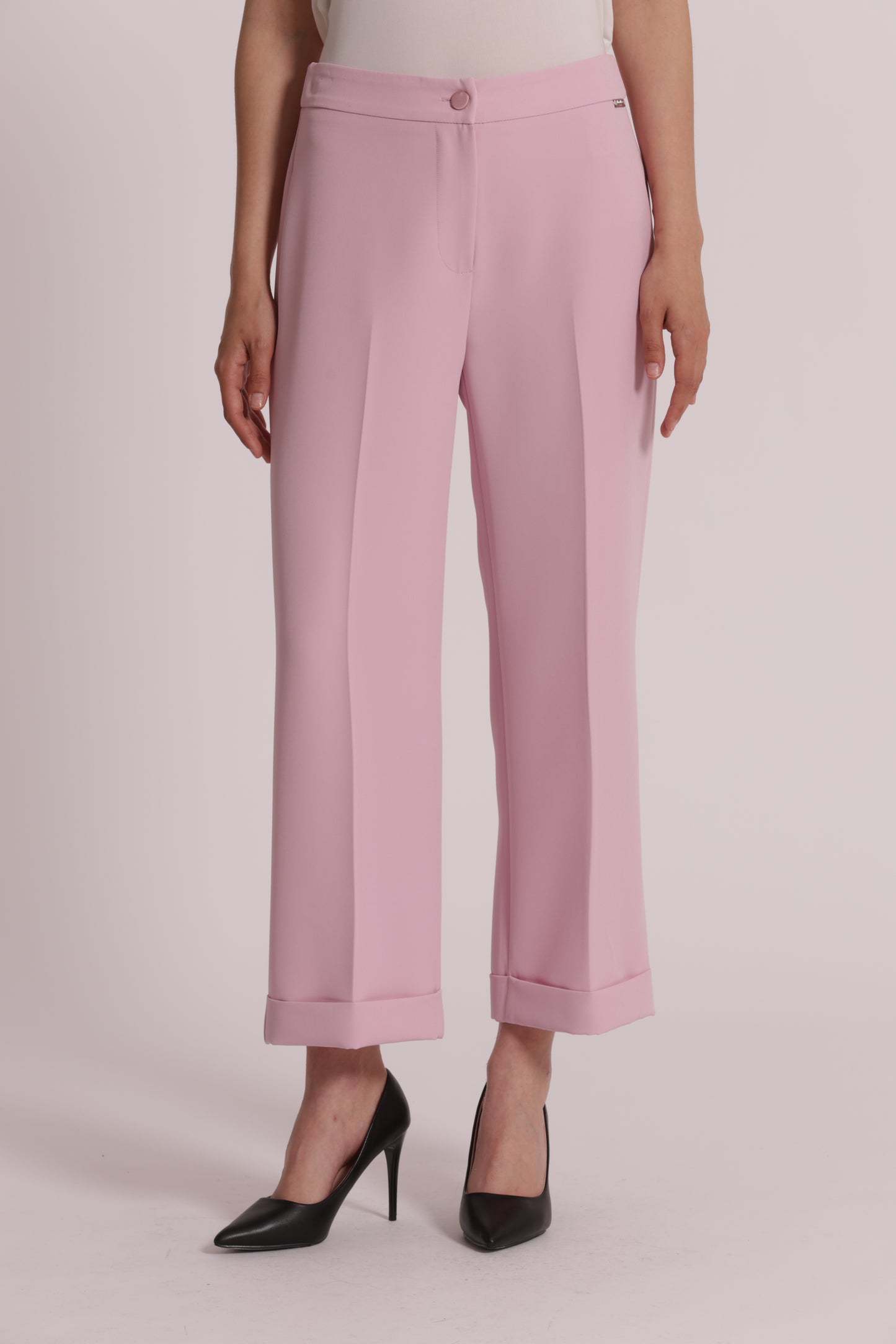 PANTALONI CON RISVOLTO