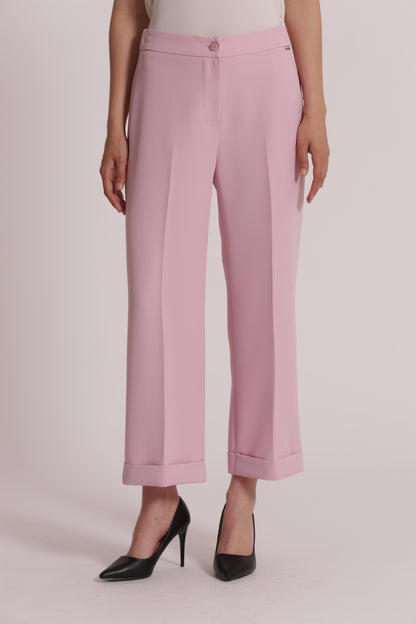 PANTALONI CON RISVOLTO