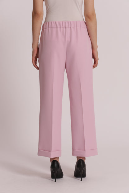 PANTALONI CON RISVOLTO