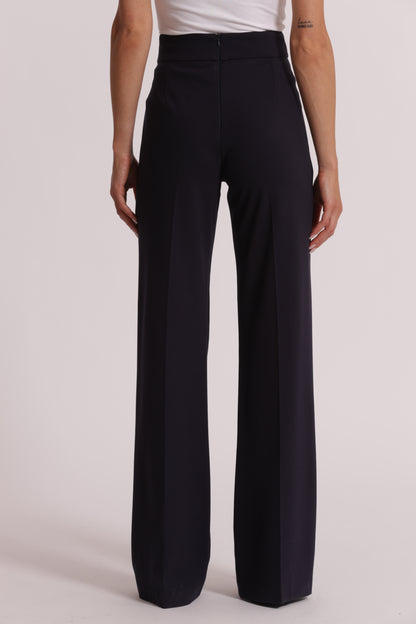 PANTALONE IN PUNTO MILANO CON BOTTONI