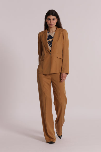 PANTALONE DRITTO IN LYOCELL CON ELASTICO