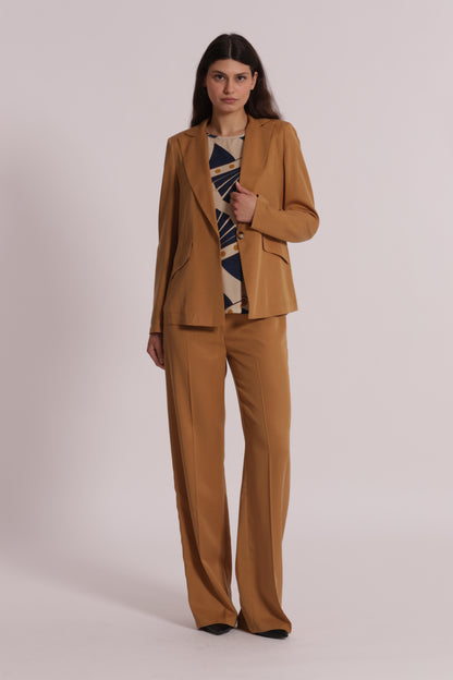 PANTALONE DRITTO IN LYOCELL CON ELASTICO