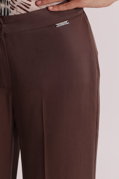 PANTALONE DRITTO IN LYOCELL CON ELASTICO