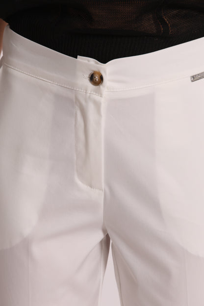 PANTALONE IN COTONE CON ELASTICO