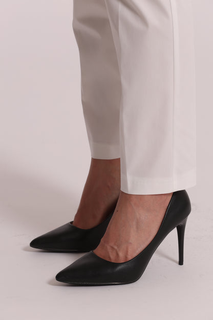 PANTALONE IN COTONE CON ELASTICO