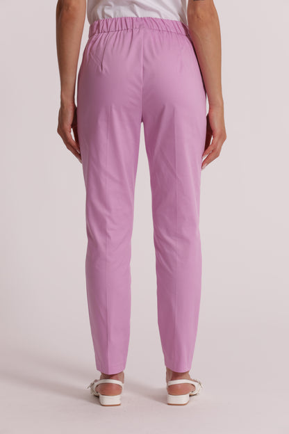 PANTALONE IN COTONE CON ELASTICO