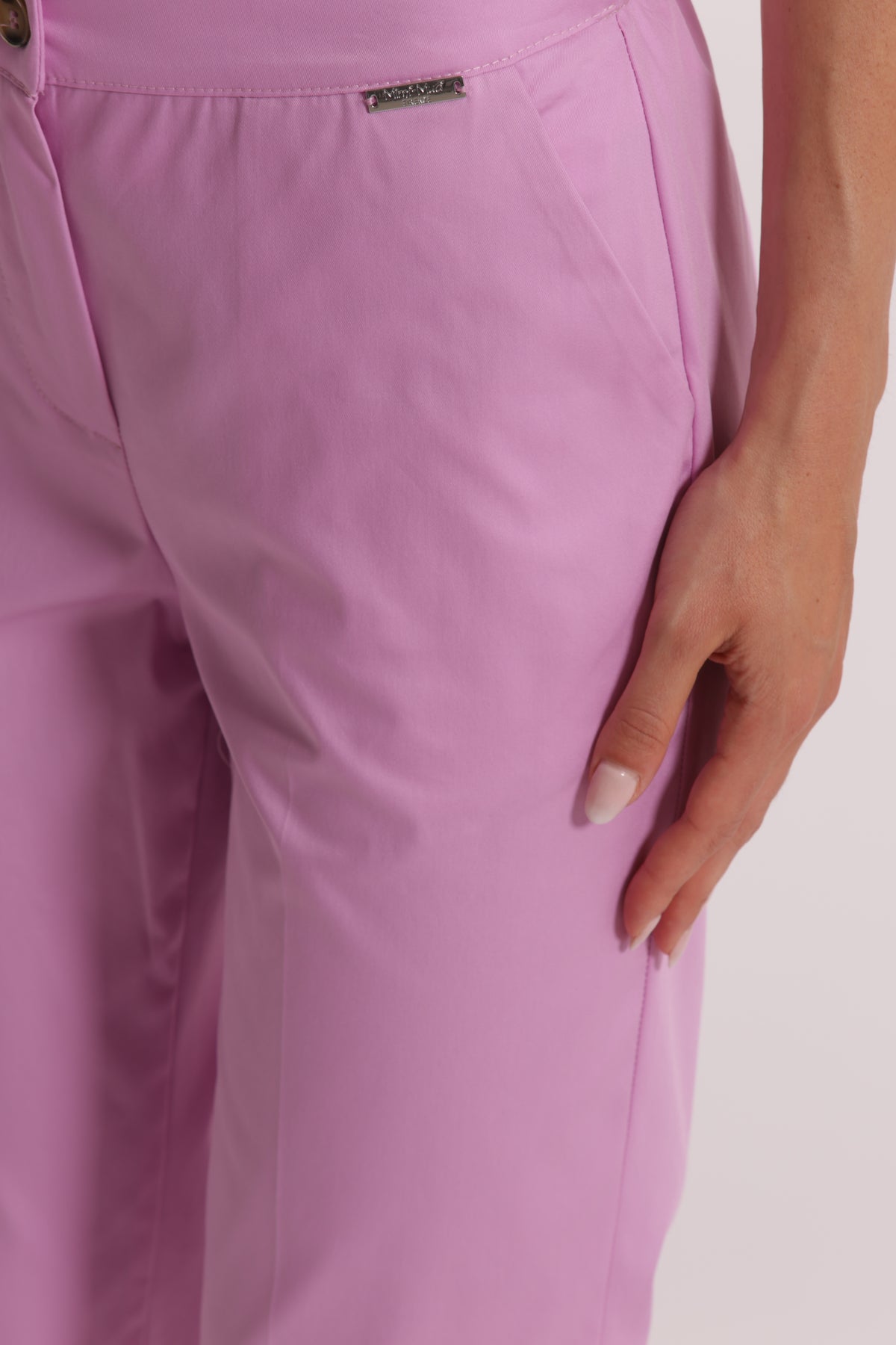 PANTALONE IN COTONE CON ELASTICO