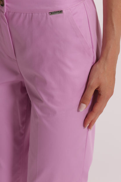 PANTALONE IN COTONE CON ELASTICO