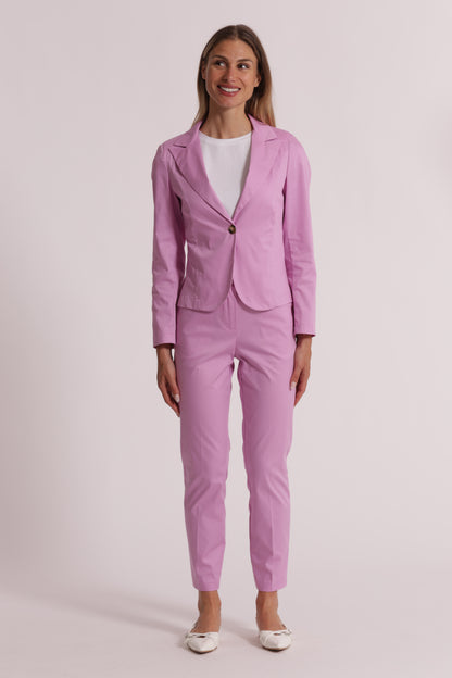 PANTALONE IN COTONE CON ELASTICO