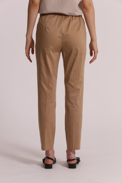 PANTALONE IN COTONE CON ELASTICO