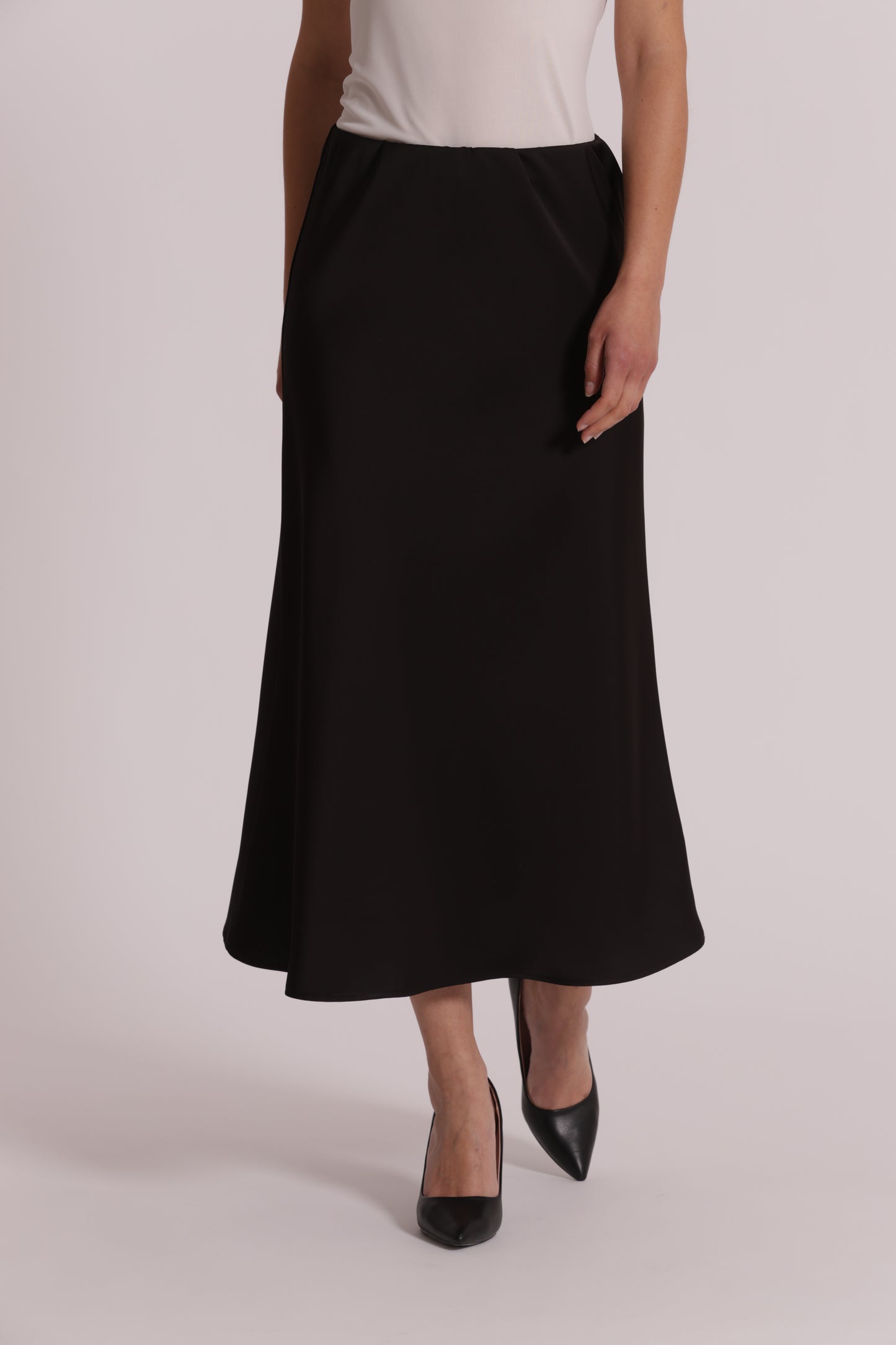 GONNA MIDI CON ELASTICO IN VITA