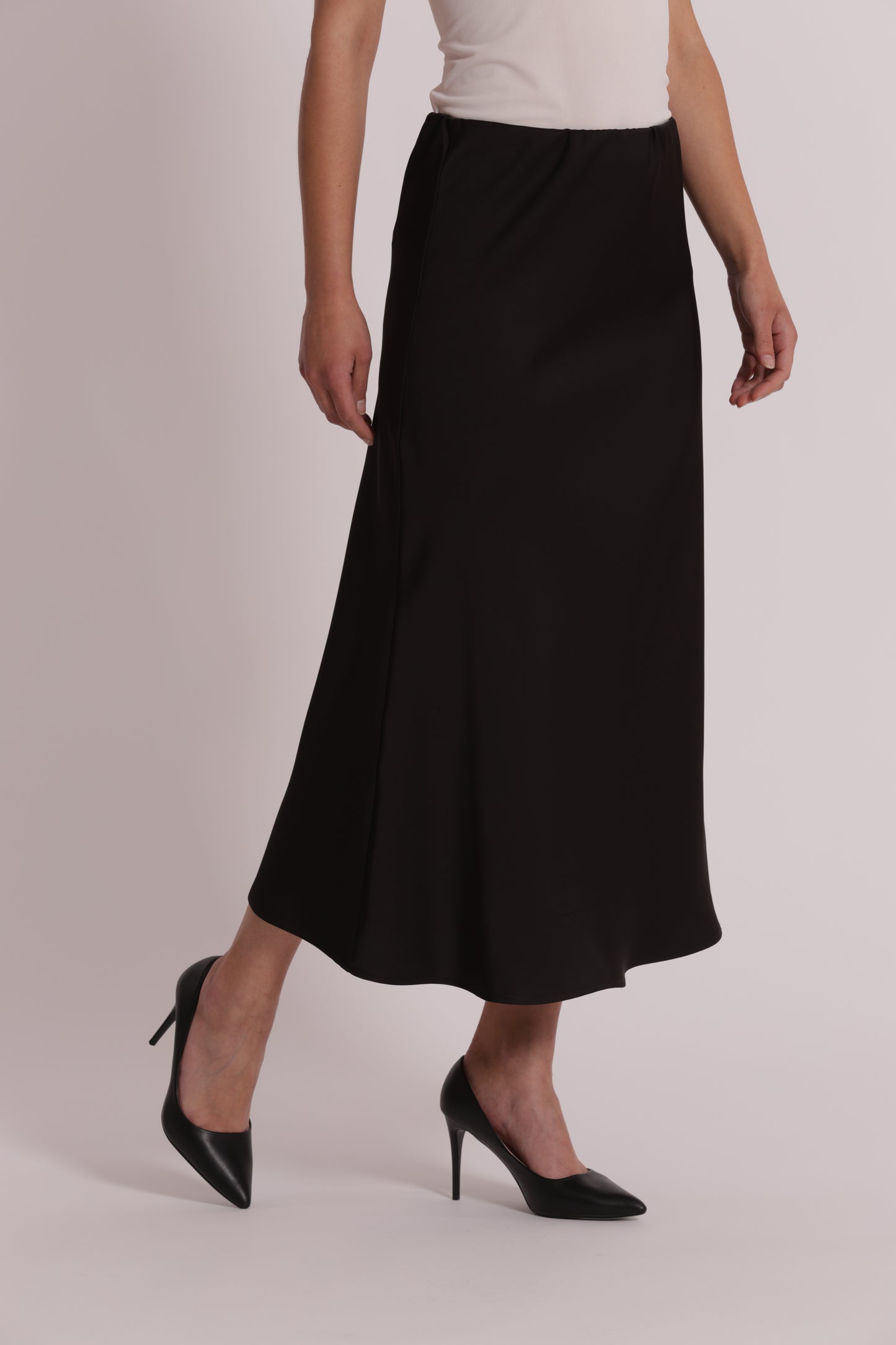 GONNA MIDI CON ELASTICO IN VITA