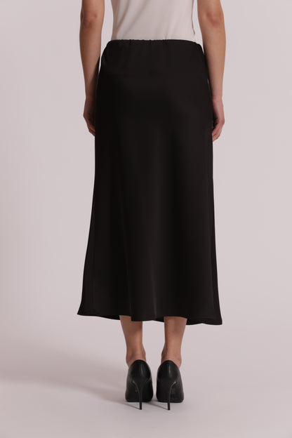 GONNA MIDI CON ELASTICO IN VITA