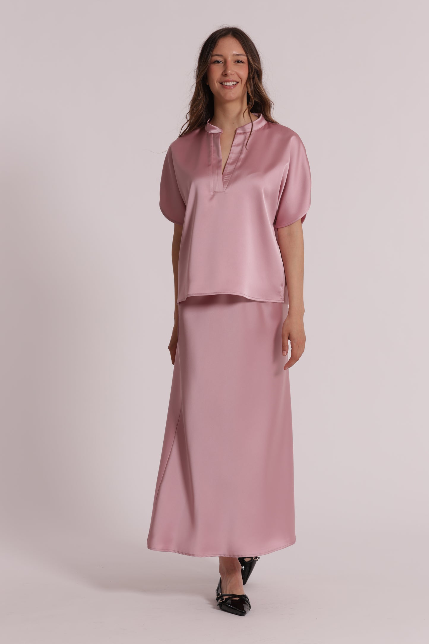 GONNA MIDI CON ELASTICO IN VITA