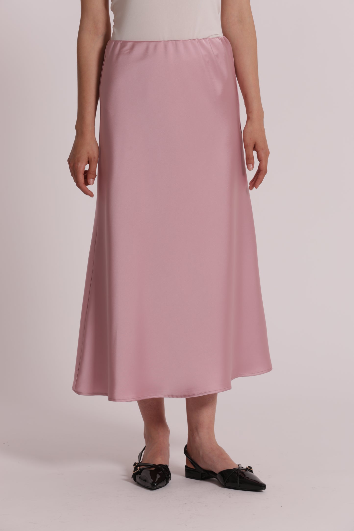 GONNA MIDI CON ELASTICO IN VITA