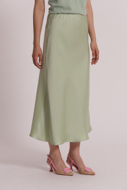 GONNA MIDI CON ELASTICO IN VITA