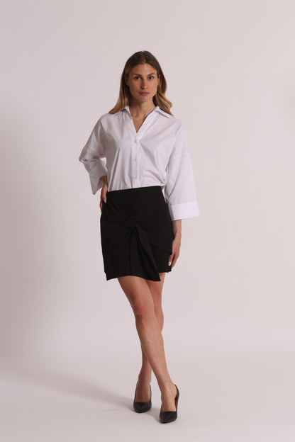 GONNA CORTA CON FIOCCO FRONTALE