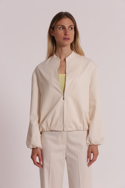 GIACCA CON ZIP IN MANOFREDDA