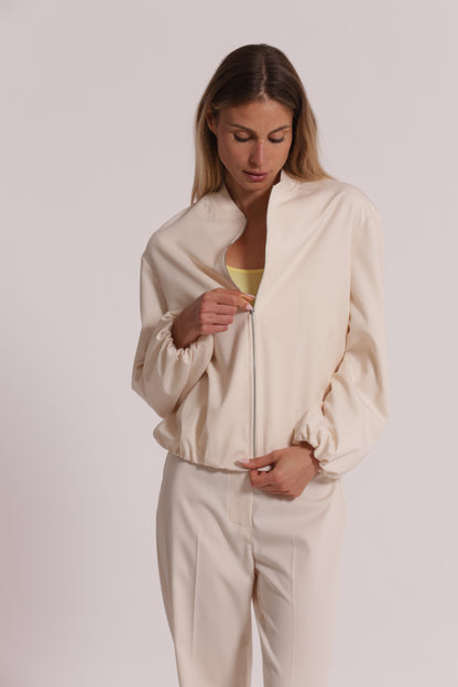 GIACCA CON ZIP IN MANOFREDDA