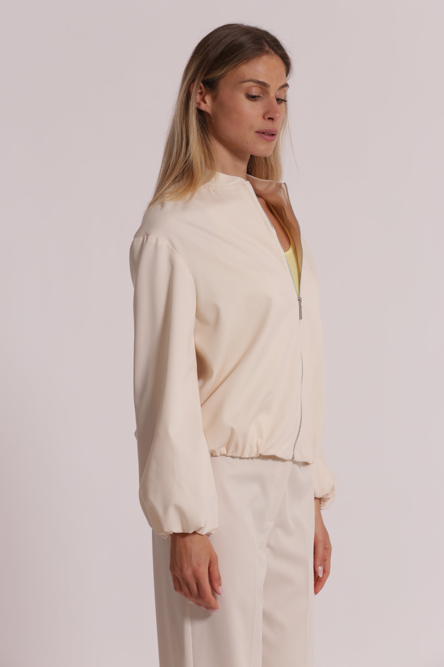 GIACCA CON ZIP IN MANOFREDDA