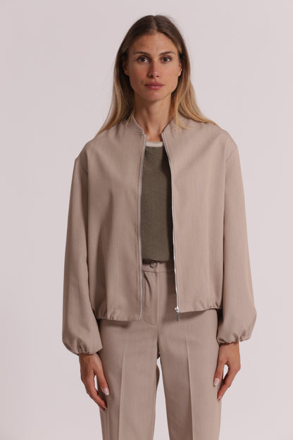 GIACCA CON ZIP IN MANOFREDDA