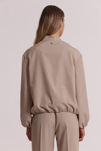 GIACCA CON ZIP IN MANOFREDDA