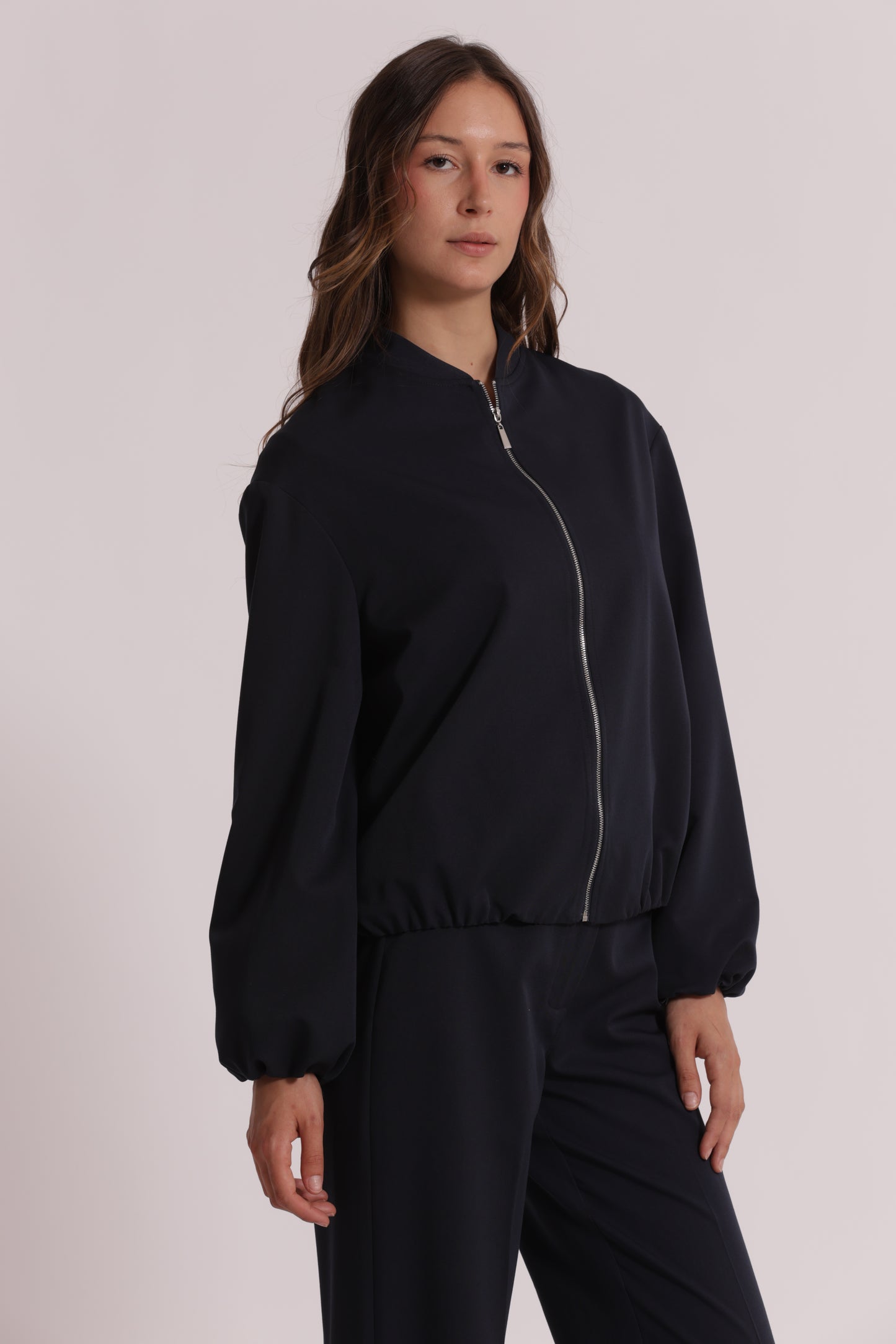 GIACCA CON ZIP IN MANOFREDDA